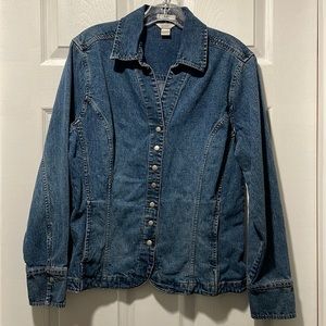 Christopher & Banks Denim Jacket - LARGE